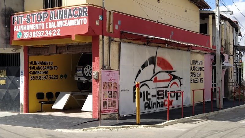 Pit-Stop AlinhaCar. Alinhamento 3D