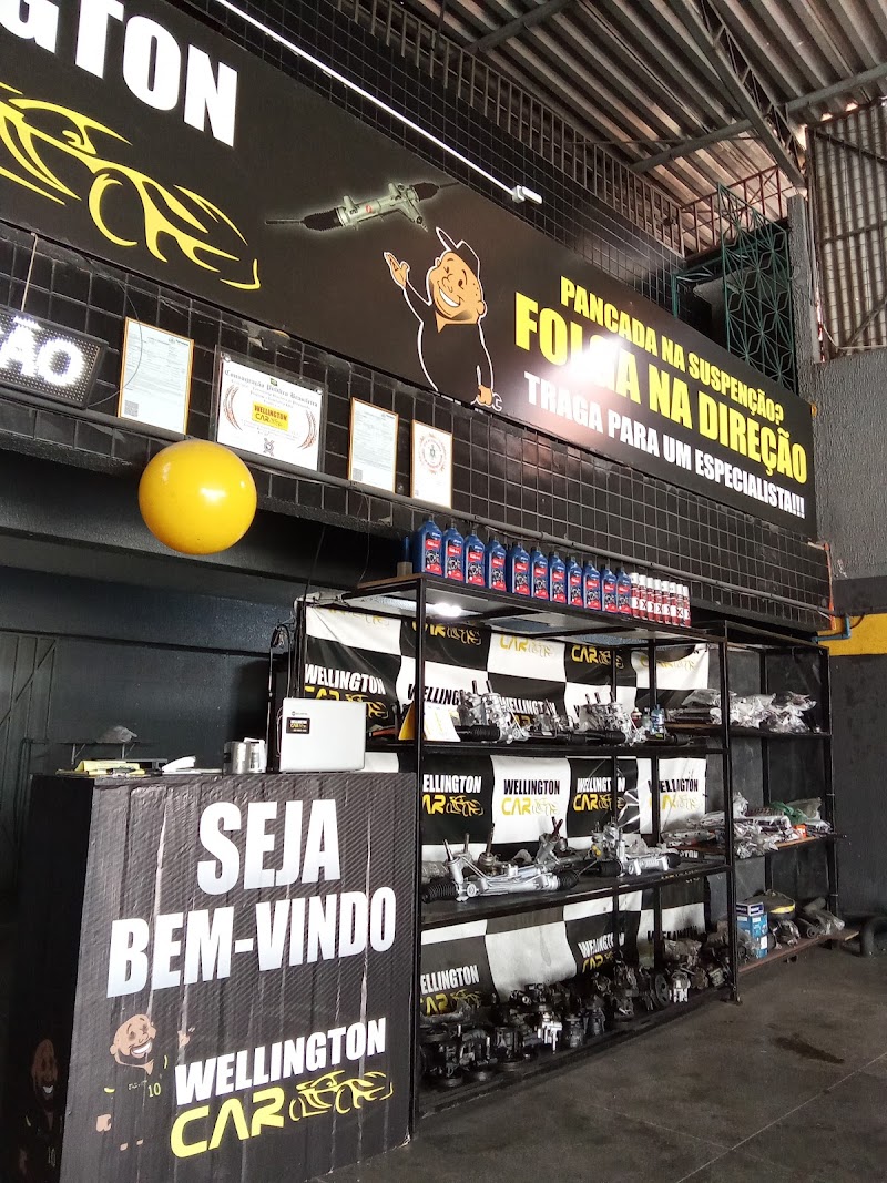 Wellington Car - Caixa de direção e suspensão