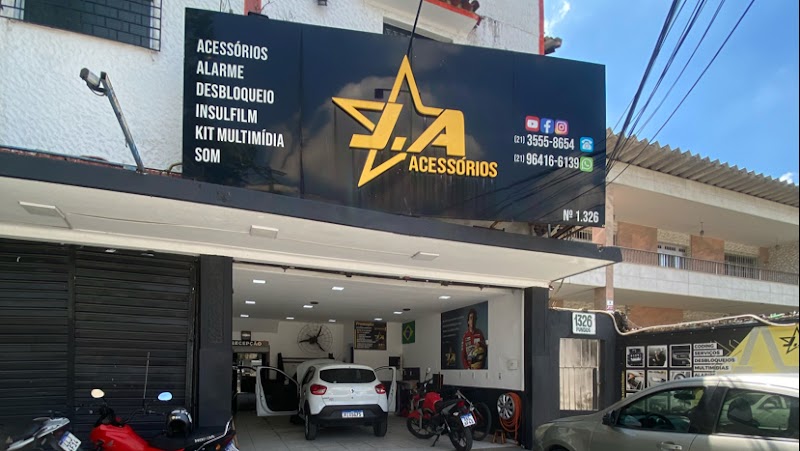 J.A ACESSÓRIOS AUTOMOTIVOS E CENTRAL MULTIMÍDIA - BANGU