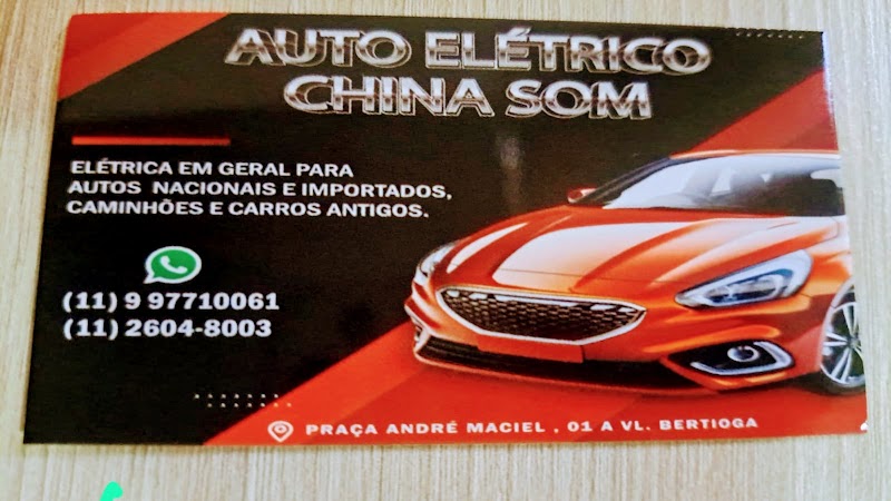 Auto Elétrico China Som