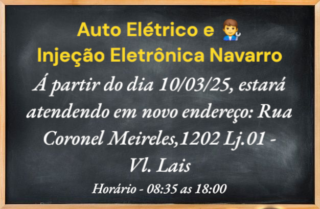 AUTO ELÉTRICO E INJEÇÃO ELETRÔNICA NAVARRO