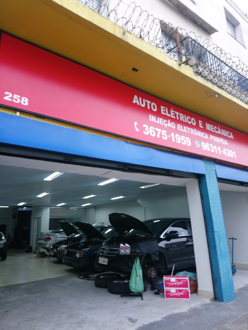 AUTO ELETRICO MECANICA INJEÇÃO ELETRONICA POMPEIA 258